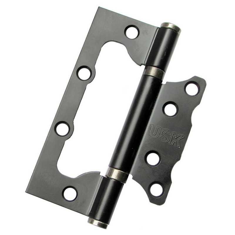 Петли дверные накладные USK 100*63*2-2BB 33 мм MBN (графит)