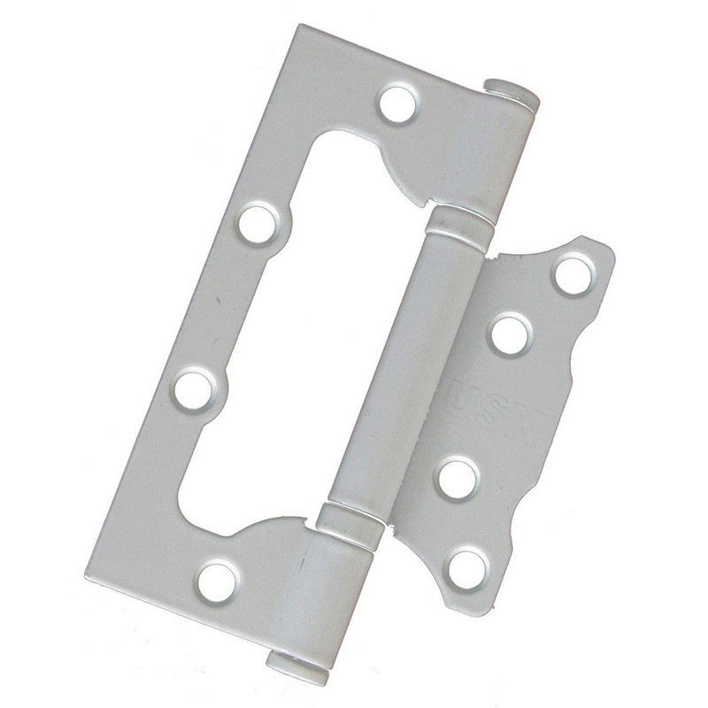 Петли дверные накладные USK 100*63*2-2BB 33 мм WHITE (белый)