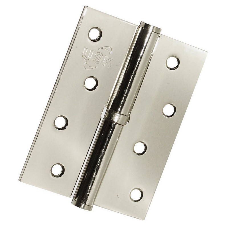 Петли дверные разъемные USK 4*3*2.5-1BB L/R NB NB (шлифованный никель)