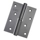 Петли дверные разъемные USK 4*3*2.5-1BB L/R MBN (графит)
