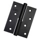 Петли дверные разъемные USK 4*3*2.5-1BB L/R BLACK (черный)