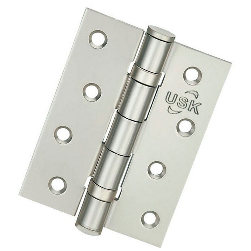 Петли дверные универсальные USK 4*3*2.5-2BB BN (шлифованный никель)