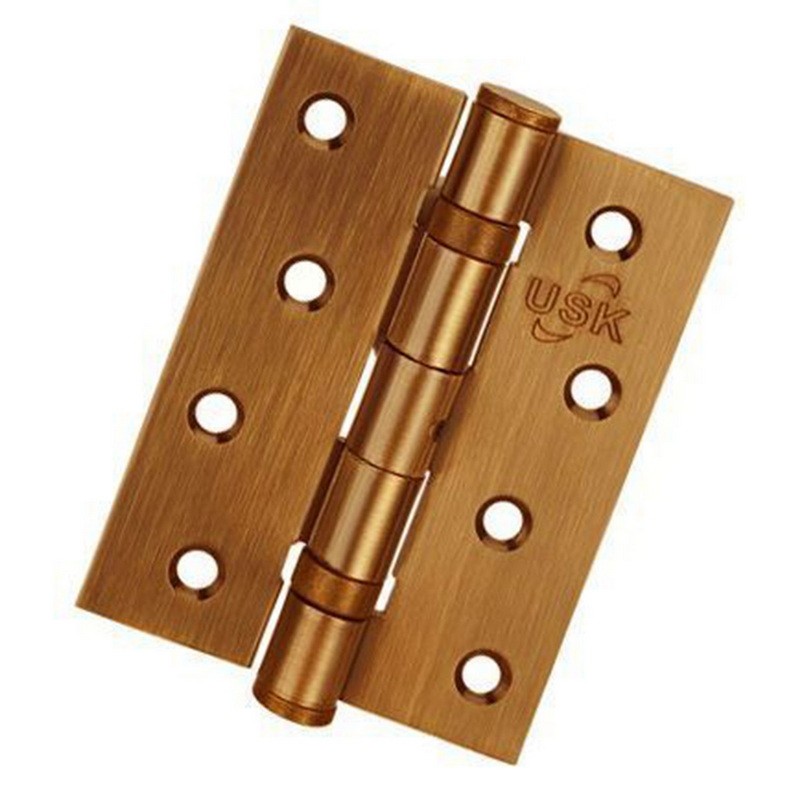 Петли дверные универсальные USK 4*3*2.5-2BB MAC (матовый кофе)