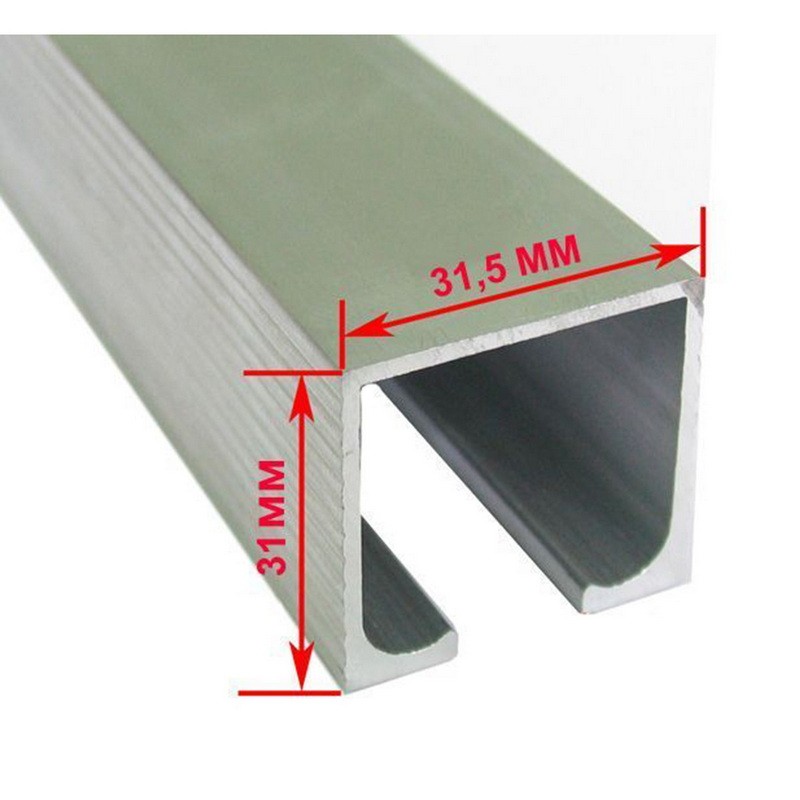 Профиль раздвижной системы EKF 120101-02 2 м