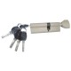 Цилиндр замка USK B-80 (45*35) k/thumb перфорированый ключ BN (шлифованный никель)
