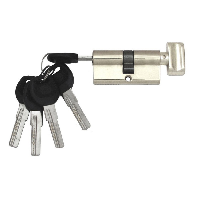 Цилиндр замка USK B-70 (30*40) k/thumb перфорированый ключ BN (шлифованный никель)