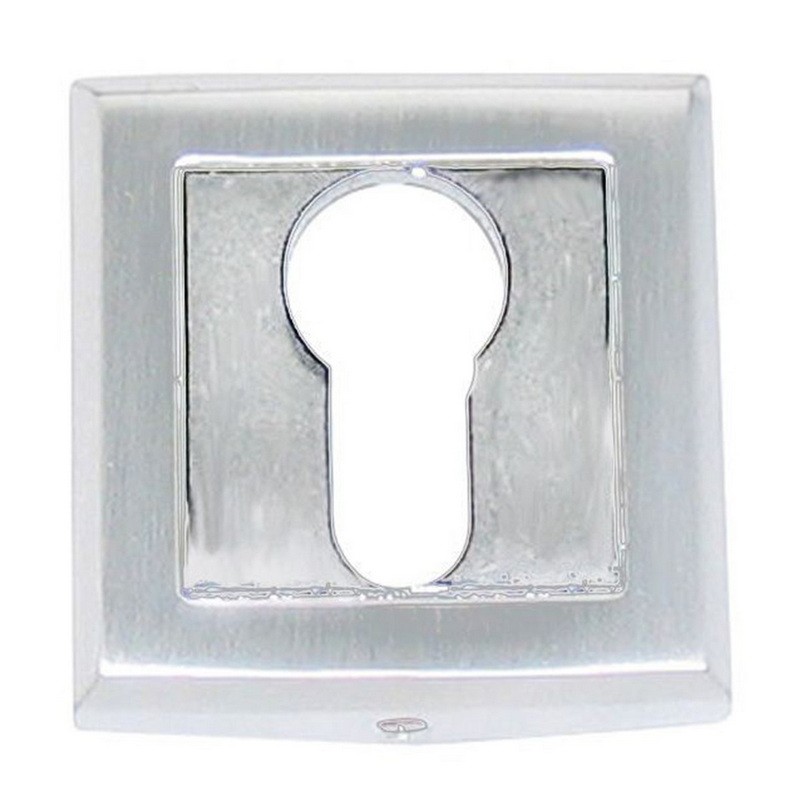 Накладка под цилиндр USK Z-60 BN/NP (шлифованный никель/полированный никель)