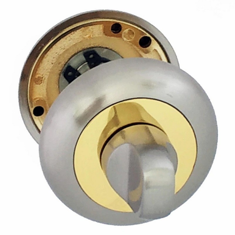 Накладка-поворотник USK A-58WC BN/PB (шлифованный никель/полированная латунь)