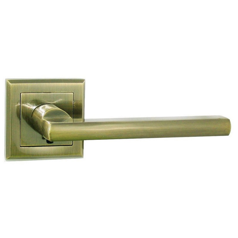 Ручки на розетах USK A-6004 AB (старая бронза)