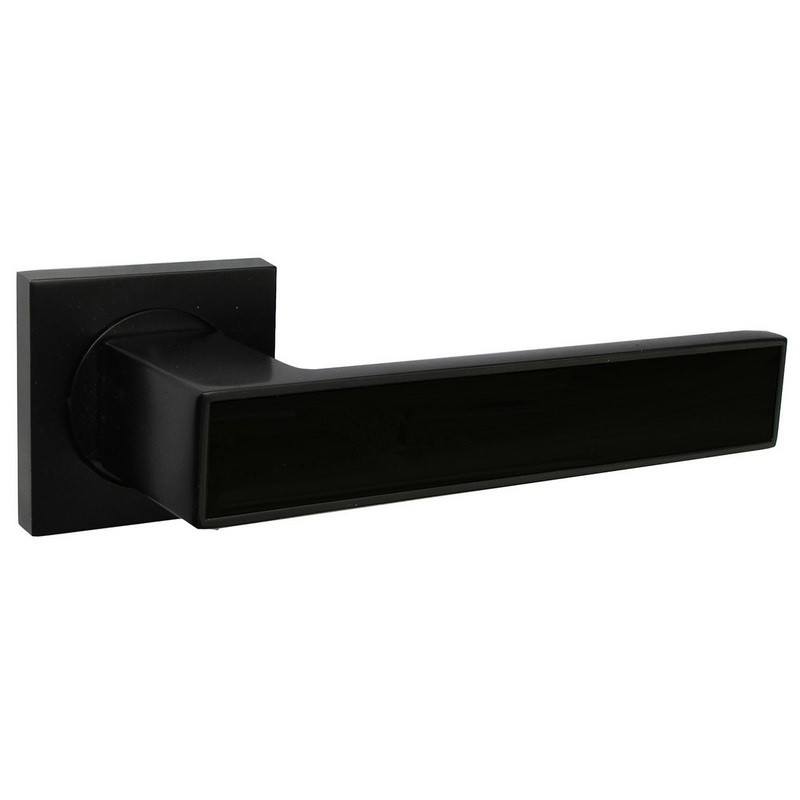 Ручки на розетах USK A-80048 BLACK (черный)