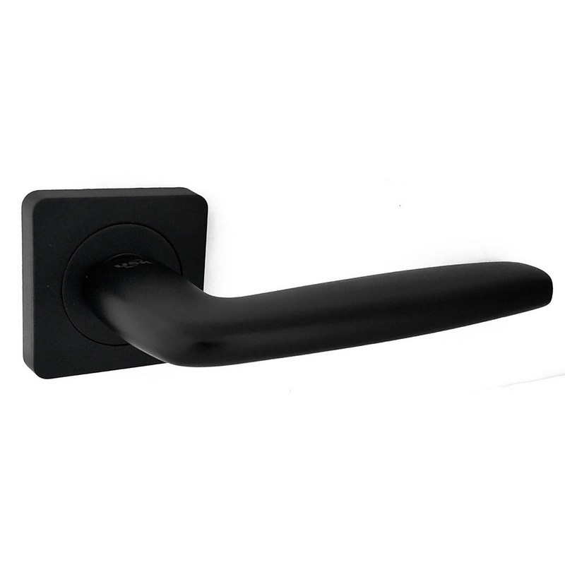 Ручки на розетах USK A-80120 маленькая упаковка BLACK (черный)