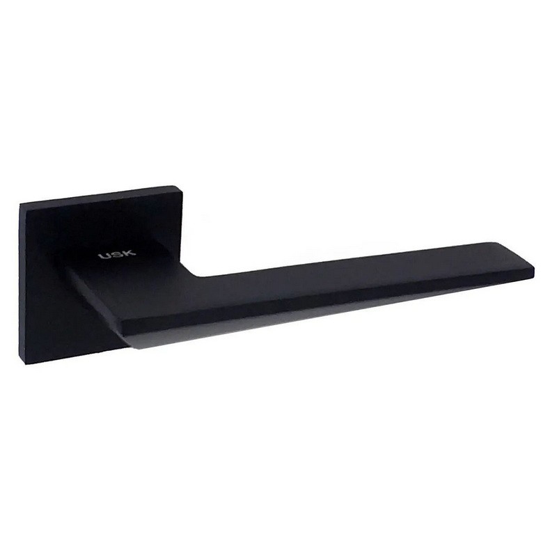 Ручки на розетах USK A-90050 BLACK (черный)