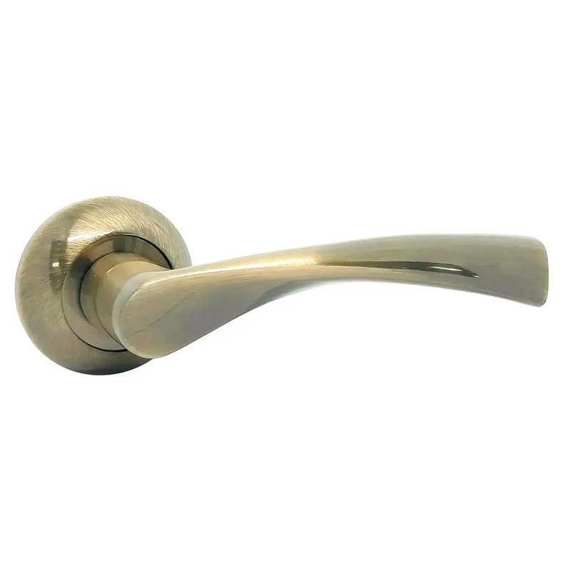 Ручки на розетах AF-58012 AB (старая бронза)