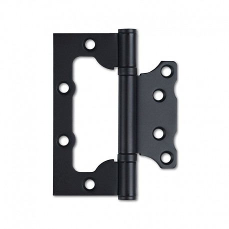 Петли дверные Gavroche GR PLAT 100x75x2,5 мм, B2 BLACK (черный)