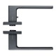 Дверні ручки Gavroche GRCLICK Cl (C-1) BLACK (чорні)
