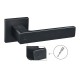 Дверні ручки Gavroche GRCLICK Cl (C-1) BLACK (чорні)