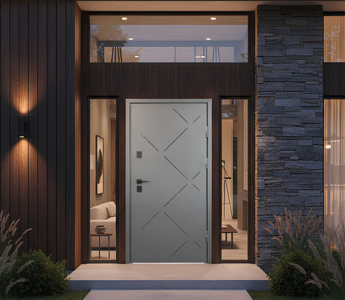 Двери входные City